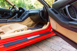 1994 Acura NSX in Formula Red over Tan