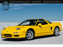 1999 Acura NSX in Spa Yellow over Black