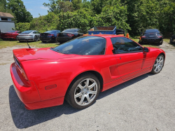 2002 Acura NSX in New Formula Red over Tan