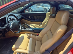 2002 Acura NSX in New Formula Red over Tan