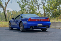 2004 Acura NSX in Long Beach Blue over Black