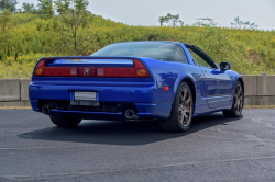 2004 Acura NSX in Long Beach Blue over Black