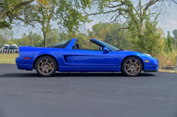 2004 Acura NSX in Long Beach Blue over Black