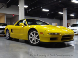 1998 Acura NSX in Spa Yellow over Black