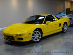 1998 Acura NSX in Spa Yellow over Black