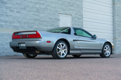 1999 Acura NSX in Kaiser Silver over Black