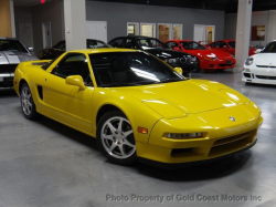 1998 Acura NSX in Spa Yellow over Black