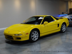 1998 Acura NSX in Spa Yellow over Black