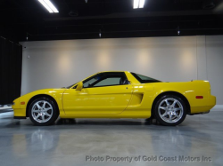 1998 Acura NSX in Spa Yellow over Black