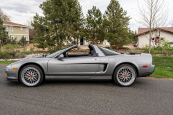 1999 Acura NSX in Kaiser Silver over Black