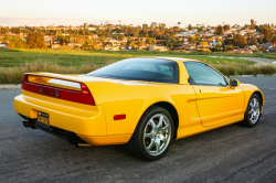1998 Acura NSX in Spa Yellow over Black