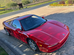 1995 Acura NSX in Formula Red over Black
