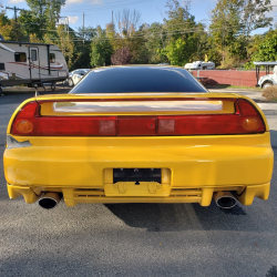 1996 Acura NSX in Spa Yellow over Black
