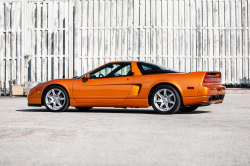 2002 Acura NSX in Imola Orange over Orange