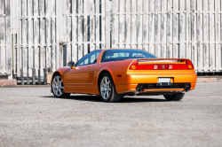 2002 Acura NSX in Imola Orange over Orange