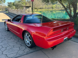 1995 Acura NSX in Formula Red over Black