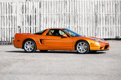 2002 Acura NSX in Imola Orange over Orange