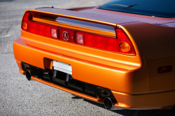 2002 Acura NSX in Imola Orange over Orange