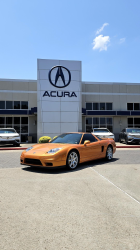 2002 Acura NSX in Imola Orange over Orange