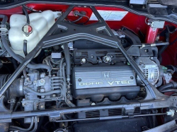 1995 Acura NSX in Formula Red over Black