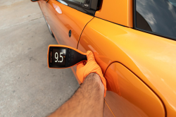 2002 Acura NSX in Imola Orange over Orange