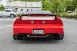 1993 Acura NSX in Formula Red over Black