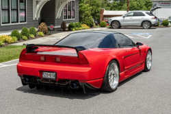 1993 Acura NSX in Formula Red over Black