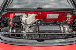 1993 Acura NSX in Formula Red over Black