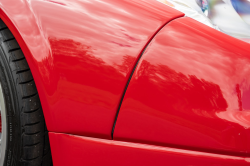 1993 Acura NSX in Formula Red over Black