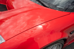 1993 Acura NSX in Formula Red over Black