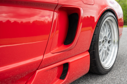 1993 Acura NSX in Formula Red over Black