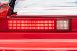 1993 Acura NSX in Formula Red over Black