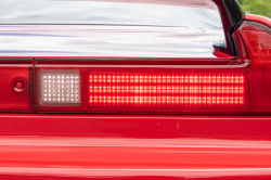 1993 Acura NSX in Formula Red over Black