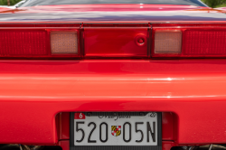 1993 Acura NSX in Formula Red over Black
