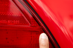 1993 Acura NSX in Formula Red over Black