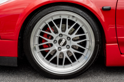 1993 Acura NSX in Formula Red over Black