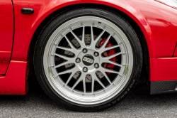 1993 Acura NSX in Formula Red over Black