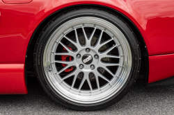 1993 Acura NSX in Formula Red over Black