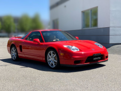 2002 Acura NSX in New Formula Red over Black