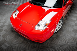 2004 Acura NSX in New Formula Red over Black
