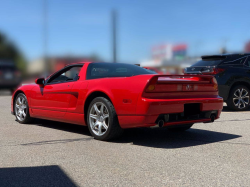 2002 Acura NSX in New Formula Red over Black