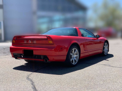 2002 Acura NSX in New Formula Red over Black