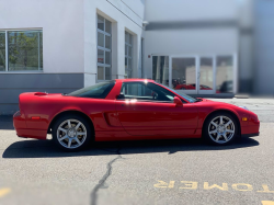 2002 Acura NSX in New Formula Red over Black