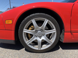 2002 Acura NSX in New Formula Red over Black