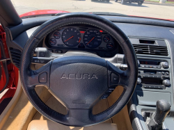 2002 Acura NSX in New Formula Red over Black