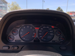 2002 Acura NSX in New Formula Red over Black