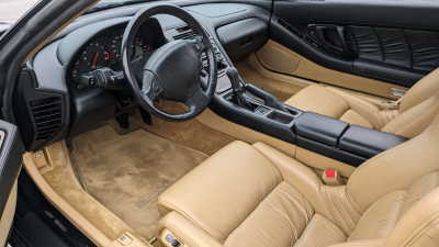 1994 Acura NSX in Berlina Black over Tan