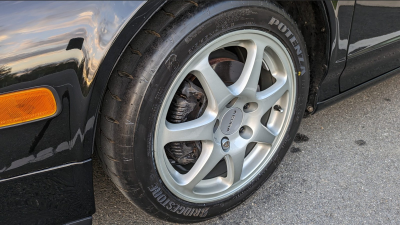 1994 Acura NSX in Berlina Black over Tan