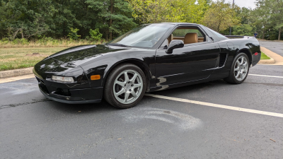 1994 Acura NSX in Berlina Black over Tan