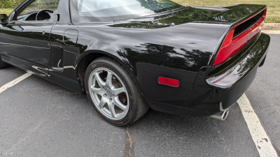 1994 Acura NSX in Berlina Black over Tan